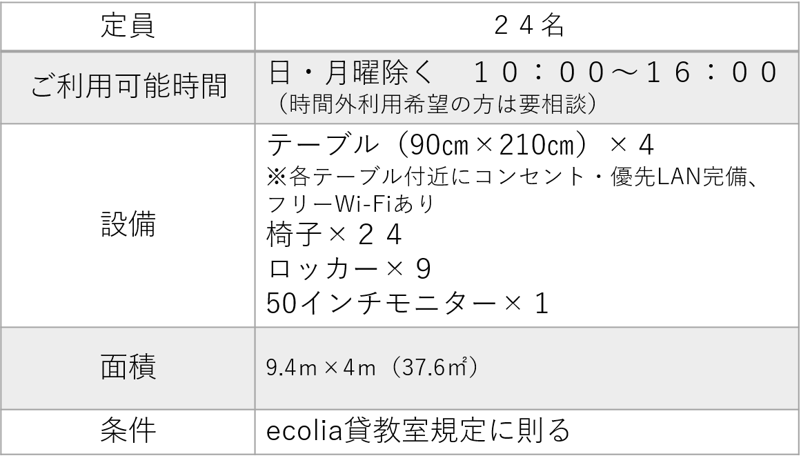 クッキングスタジオ